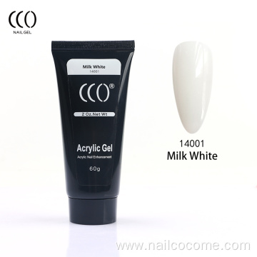 CCO wholesale high quality Not hot hand Easy Apply Soak Off poly gel  Acrylic Gel For Nail Extension